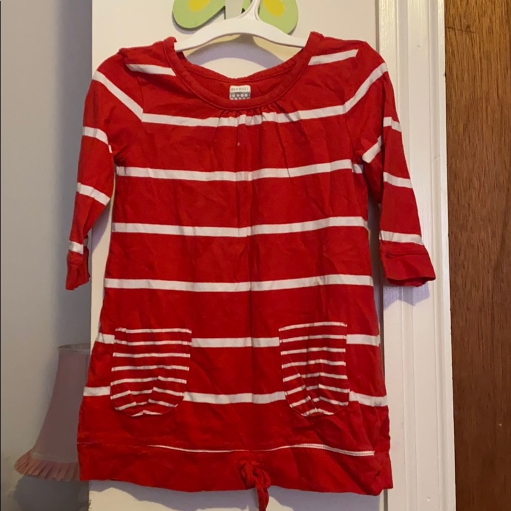 Toddler red dress